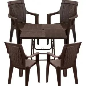 플라스틱 테이블 편의점 포장마차의자 팔걸이 파라솔