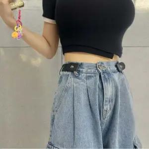 버클없는 노버클 탄성 프리 벨트 블랙 늘어나는벨트 노버클벨트 버클없는벨트 밴딩벨트 프리벨트