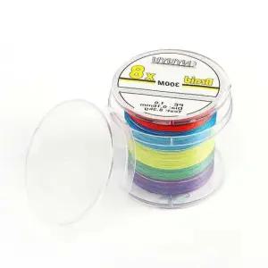 8합사 낚싯줄 1호300m 5색 캠핑 우럭 에기 리얼 볼락 주꾸미 용품 선상 민물 붕어 문어 갈치 목줄 지깅