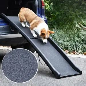 강아지경사로 반려견 대형견 경사로 스텝 블랙 차량 계단