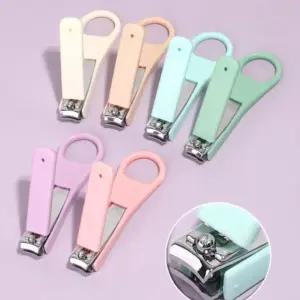 휴대용 손톱깎이 발톱깎이 네일케어 무지 손톱정리 링형 도구