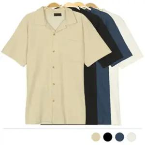 남녀공용 드레스 남자남방 옥스포드 반팔셔츠 데일리 (WFJ4RPP)