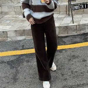 [메이블루]밍크 코듀로이 팬츠