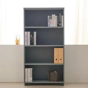 깊은책장 폭좁은책장 거실서재 61162 4단 800 2color