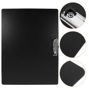 A3 가로형 클립보드 플라스틱 두꺼운 검정색 문서 홀더 사무실 파일 필기 학교 업무 보고서용