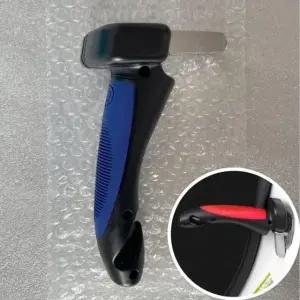 차량 승하차 보조 손잡이 다용도 탈출망치 차 유리 파손 방지 (WFJ6DKL)