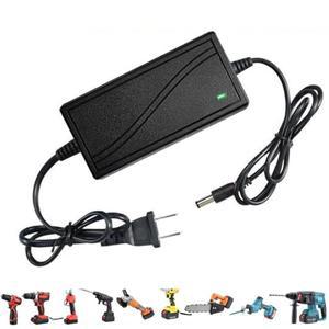 핫 조절식 렌치 가정용 액세서리 고품질 내구성 실용적인 충전기 리튬 이온 21v 2a 어댑터 라운드 홀