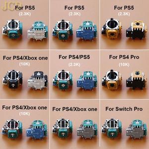 [호환품]Xbox One 스위치 프로 컨트롤러 용 JCD 2pcs PS3 PS4 PS5 3Pin 3D 아날로그 스틱 조이스틱 로커 센
