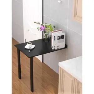 붙박이 테이블 식탁 고정 공간활용 우드 벽부착 벽면