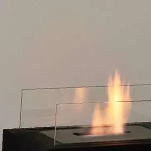 쌍문상회 가정용 에탄올 화목 난로 불멍 램프 사각 캠핑