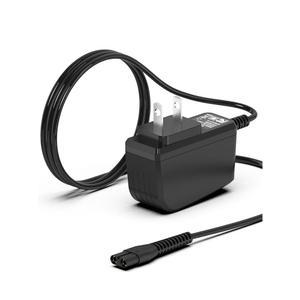 [미국배송] WAHL 9649 컬러 프로 무선 충전식 헤어 클리퍼 및 트리머 교체용 블랙 3.5V 1A 충전기 코드 롱 6FT- AC 어댑터 UL 목록에 포함되어 있습니다