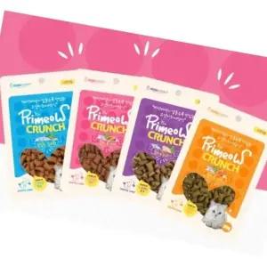 고양이 크런치 스낵 참치와 연어 자연 원료 식욕 자극 간식 (WFK6LAR)