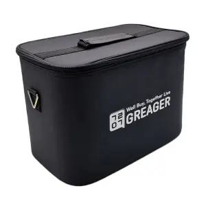 [그레이거] 전문가용 뷰티박스 정리함, 블랙