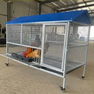 닭장 시골 닭사육장 하우스 병아리집 조류 새장 닭 강화망 케이지야외