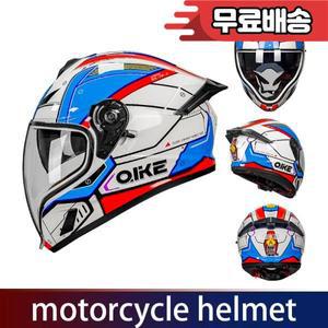 페이스리프팅 헬멧 오토바이 남성용 안티포그 이중 렌즈 풀 레트로 크루즈 러닝