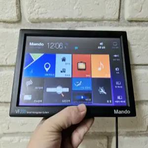 중고 한라마이스터 만도 VF200 지니맵3D 16G 8인치 내비게이션