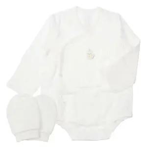 압소바 유아PG 배앙 코튼모달 배냇슈트+손싸개2종세트(A1A140116)