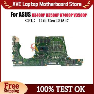 ASUS V3500P X7400PE 메인보드용 노트북 마더보드(11세대 I3 i5 i7 포함)