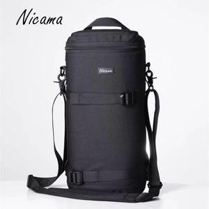 탐론 & 시그마용 두껍고 파워 망원 렌즈 파우치 가방 케이스 150-600mm 니콘 200-500mm 300mm 캐논 RF800mm