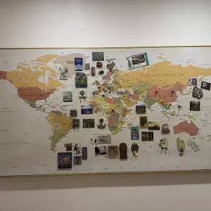 올원픽 세계지도자석판 인테리어 초대형사이즈 대형