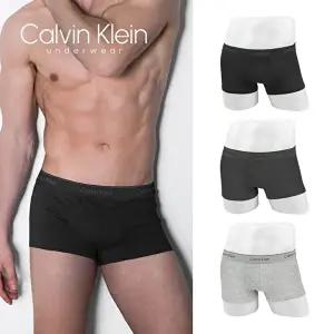 [캘빈클라인]CK 남성 드로즈 3장 세트 속옷 사각 팬티 언더웨어 코튼 NB4389 001