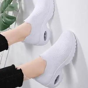 여성 니트 슬립온 운동화 경량 등산화 WFGREQ1