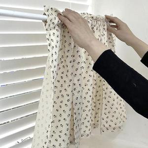 꽃패턴 바란스 창문틀 베란다 쪽커튼 커텐 가림천 막