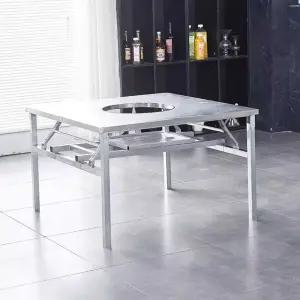 식당 테이블 고기집 불판 식탁 캠핑 글램핑장 야장