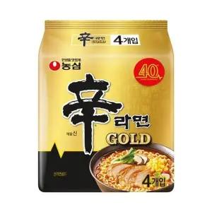 농심 신라면 골드 4입 x 8개/총32입