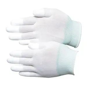 탑장갑 (손가락코팅장갑/손끝코팅장갑)화이트10켤레 탑장갑 PU탑장갑