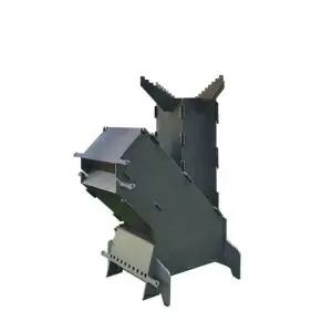 캠핑 화덕 로켓 스토브 장작 난로 모닥불 조리 스테인레스 RS580