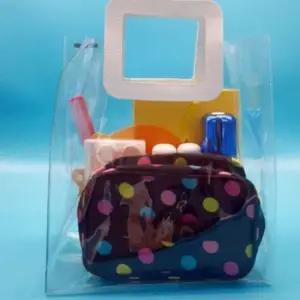 투명 PVC 토트백 목욕방수가방 PVC토트백 투명비치백