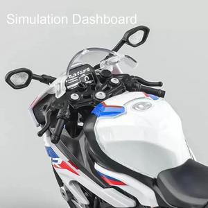 1:12 S100RR 가와사키 닌자 H2R 오토바이 모델 자동차 장난감 합금 다이캐스트 미니어처 경차 어린이 생일