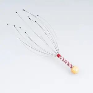 머리 두피 마사지 지압 문어 발 핸디 안마기 M10603 머리마사지 두피마사지