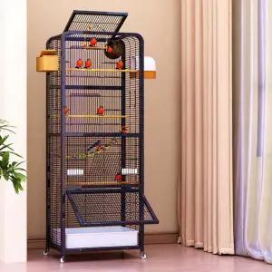 대형 앵무새 새장 날림장 조류 케이지 이동식 사육장