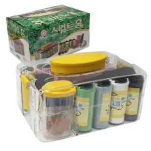 해바라기095 스위트홈 반짓고리 반짇고리 미용 반짓고리 반짓함 반지함 바늘 미용가위