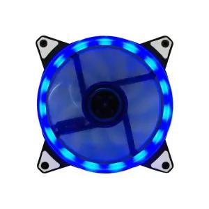 PC 120MM 블루 LED 쿨러 컴퓨터 저소음 튜닝 냉각팬 쿨러팬 쿨링 튜닝팬 12V쿨러