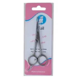 강아지 안면 가위 애견 눈 얼굴 귀 발 미용 안전 가위 강아지눈썹가위