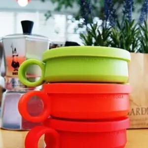 실리콘 접이식 컵