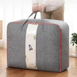 옷보관 파우치 대형리빙박스 이불정리함 105리터 대용 WFIO9ZC