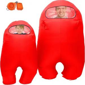 FANFX 풍선 우주비행사 우주복 의상 전신복 할로윈 코스프레