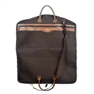 챌린저 웨스턴 롱 브라운 캔버스 플로럴 공구 여행용 캐리 의류 보관가방 32SK02BR