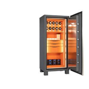 안전한 가정용 방화 방도 방지 지능형 전자 기계식 잠금장치 비밀번호 올스틸 사무실 프리미엄 대형 금고