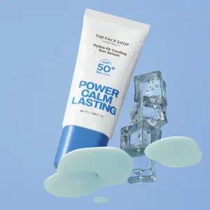 더페이스샵 파워 캄래스팅 수분핏 쿨링 선세럼 50 mL (SPF50+ PA++++)