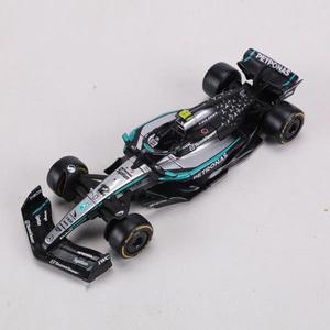 부라고 1:43 메르세데스 AMG F1 팀 W16 2025 # 2개의 합금 자동차 모델 포뮬러 원 다이캐스팅 컬렉션 전시