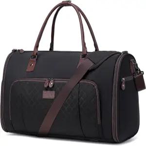 비행기 여행용 베스그라 의류 가방 여성 더플 가방에 휴대하기 신발장 정장 1개 중 2개 어깨끈 걸 수 있는