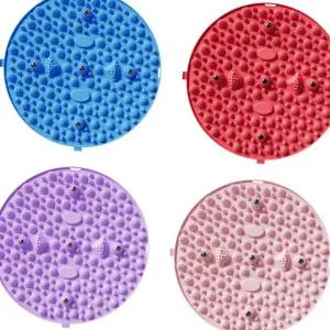 홈트레이닝 bns 원형 발지압 매트 발바닥 지압판 지압발판/발마사지/스트레칭/주방매트/홈트레이닝 55cm