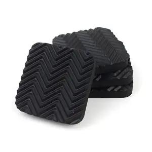 두꺼운 4P 고무 패드 발받침 받침 세탁기 진동흡수 충격흡수 진동흡수