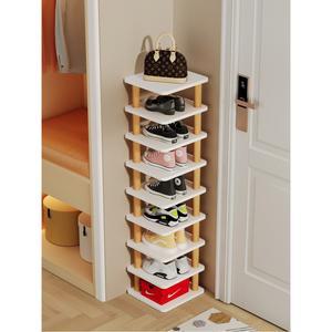 좁은 현관 조립식 원목 색상 선반 학원슈즈 접이식 슈즈스툴 인테리어 슈박스