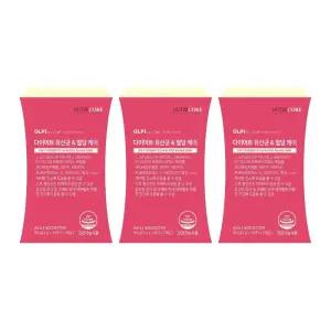 뉴트리코어 유산균 케어 지엘플랜 체지방 감소 다이어트 혈당 3개 DJ